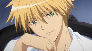 Takumi Usui, Kaichou wa Maid-Sama! (The ever so popular Usui remains as my number one hot guy. I can't help favoring him the most. He is just an amazing mix of adorable, cool, cute, and sexy.)